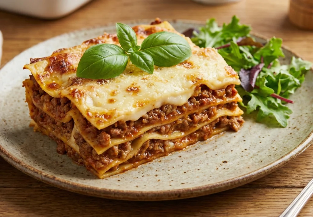 lasagne z wołowiną